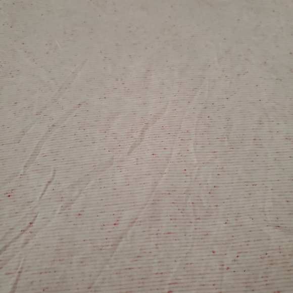 Lularoe 3x Randy tee pink microstripe grey trim quarter sleeve crewneck - Picture 8 of 8